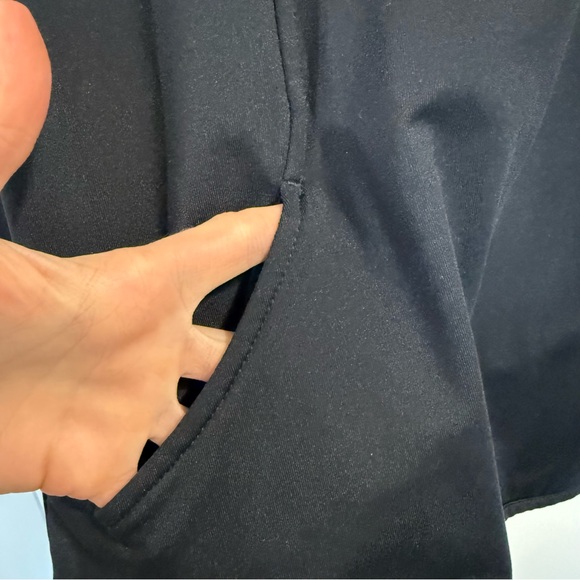 K State Rowing Sport-Tek Black Quarter-Zip Collared Sweatshirt Top Woman’s XL - Picture 4 of 6